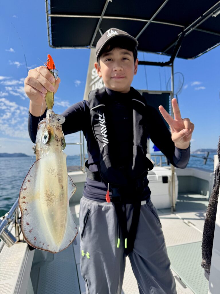 10/24　アオリティップラン半日便