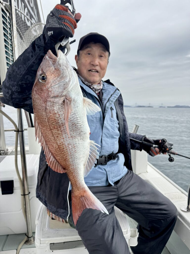 4/1　タイラバ半日便